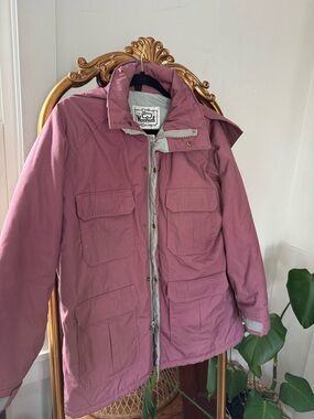 Vintage Woolrich Rose Pink Women's Field Jacket